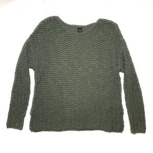 Olive Green Knit Sweater